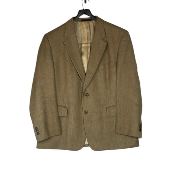 Versini 44S silk wool blend blazer suit jacket coat career academia collegiate - Picture 1 of 11